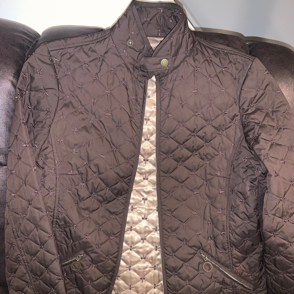 Dana Buchman lightweight rain jacket